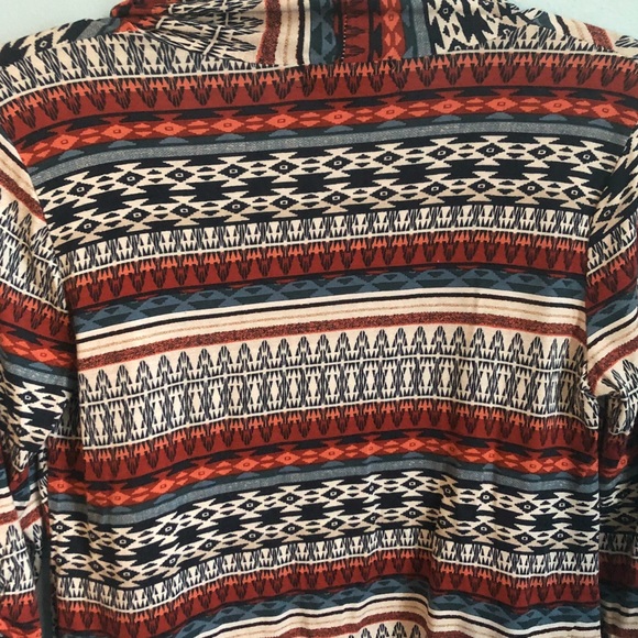 Aztec Print Cardigan - Picture 4 of 5